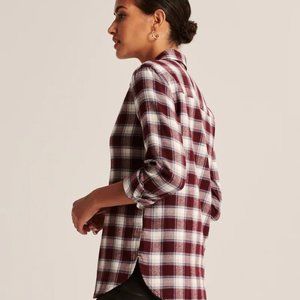 A&F Boyfriend Flannel Shirt